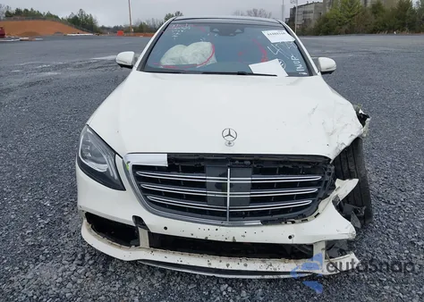 2018 Mercedes-Benz S 450 4Matic z USA, uszkodzony, nr VIN WDDUG6EB7JA364038